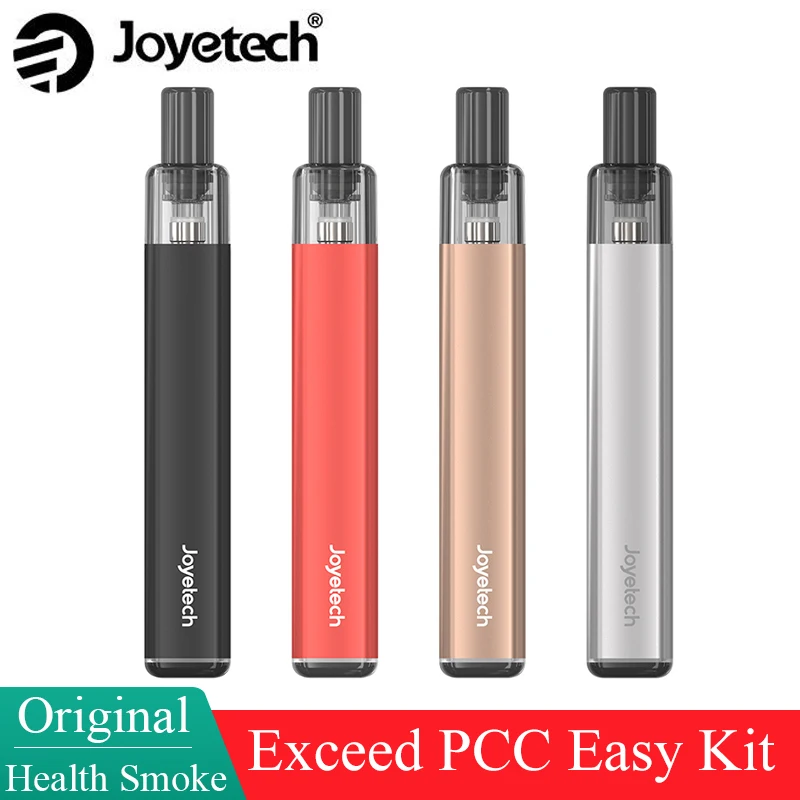 Original Joyetech Exceed PCC Easy Kit 600mAh Battery 2ml Side Filling Pod 0.8ohm Cartridge Electronic Cigarette Vape Pen
Original Joyetech Exceed PCC Easy Kit 600mAh Battery 2ml Side Filling Pod 0.8ohm Cartridge Electronic Cigarette Vape Pen