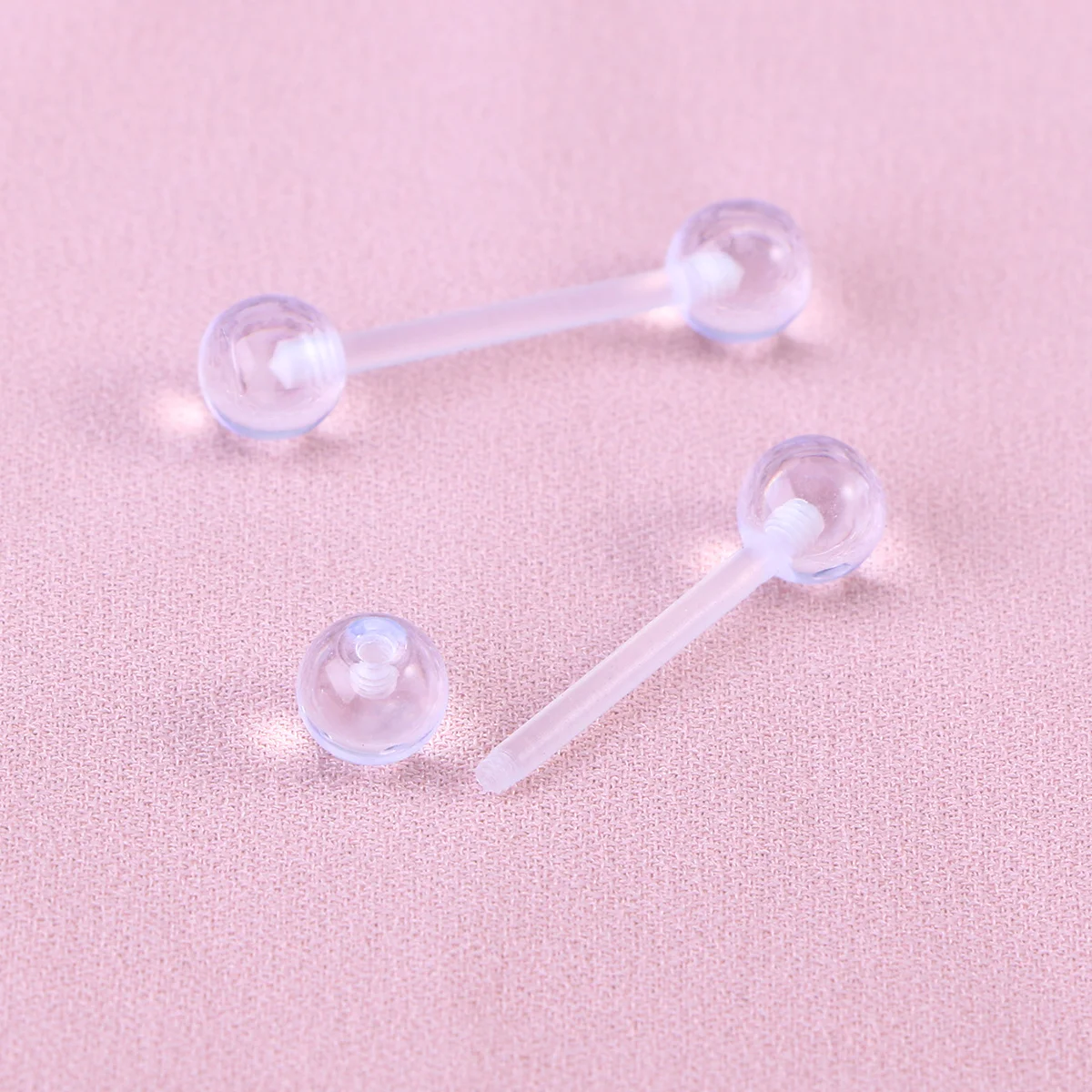4Pairs Human Body Piercing Jewelry Stainless Steel 16mm Dual Head Tongue Rings Elegant Style for Cartilage Lip Body Piercing
4Pairs Human Body Piercing Jewelry Stainless Steel 16mm Dual Head Tongue Rings Elegant Style for Cartilage Lip Body Piercing