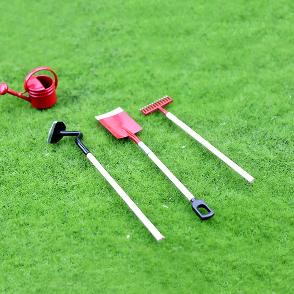 1Set Miniature Farm Tools Wooden Alloy for Dollhouse Realistic Gardening Accessories Mini House Garden Scene Supplies
1Set Miniature Farm Tools Wooden Alloy for Dollhouse Realistic Gardening Accessories Mini House Garden Scene Supplies