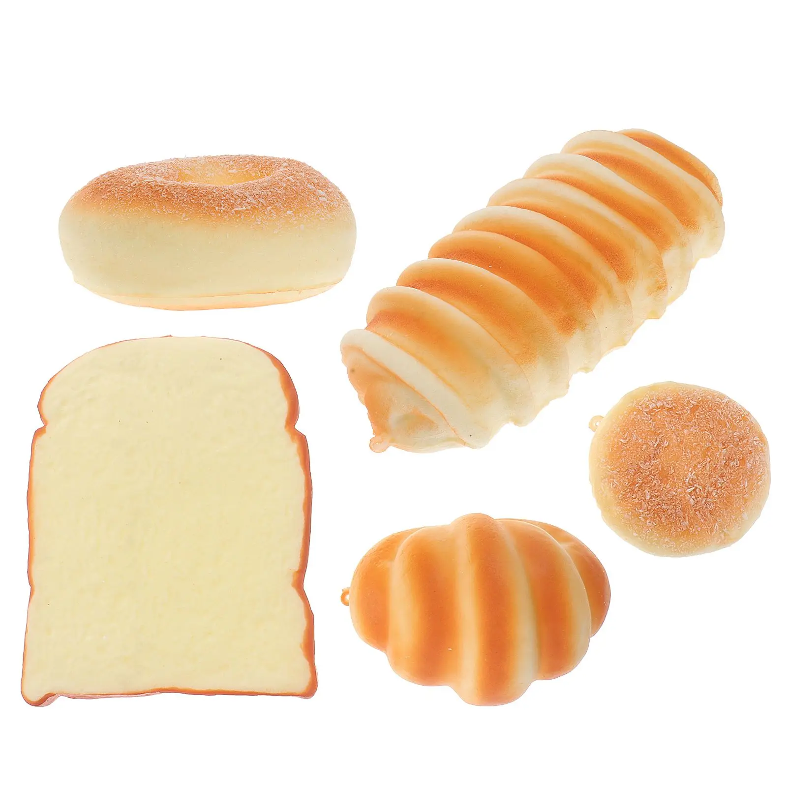 5 Pcs Simulation Bread Realistic Fake Bread Prop Decor Model for Food Scene Photograph Montessori Educational Toy Intelligence
5 Pcs Simulation Bread Realistic Fake Bread Prop Decor Model for Food Scene Photograph Montessori Educational Toy Intelligence
