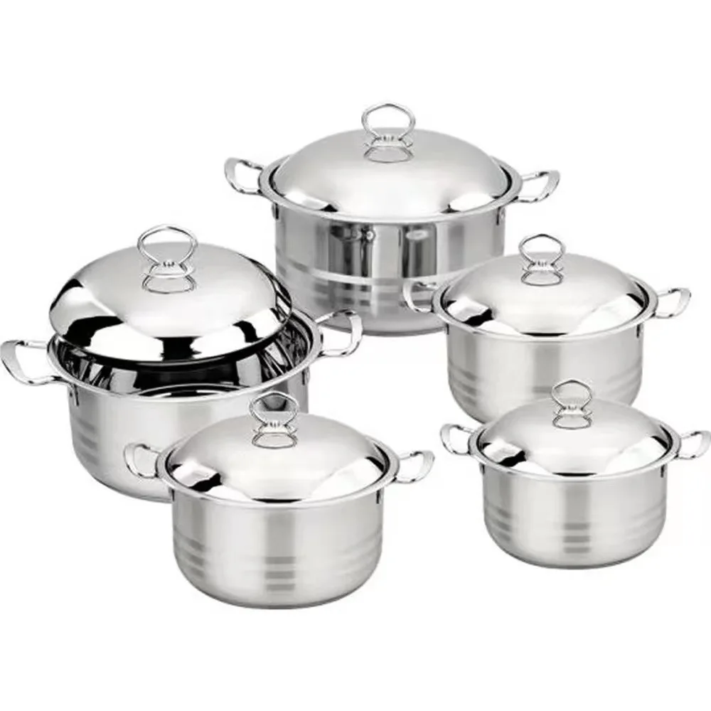 Stainless steel non-stick pan large soup pot universal set utensils household wholesale tableware cross-border Amazo
Stainless steel non-stick pan large soup pot universal set utensils household wholesale tableware cross-border Amazo