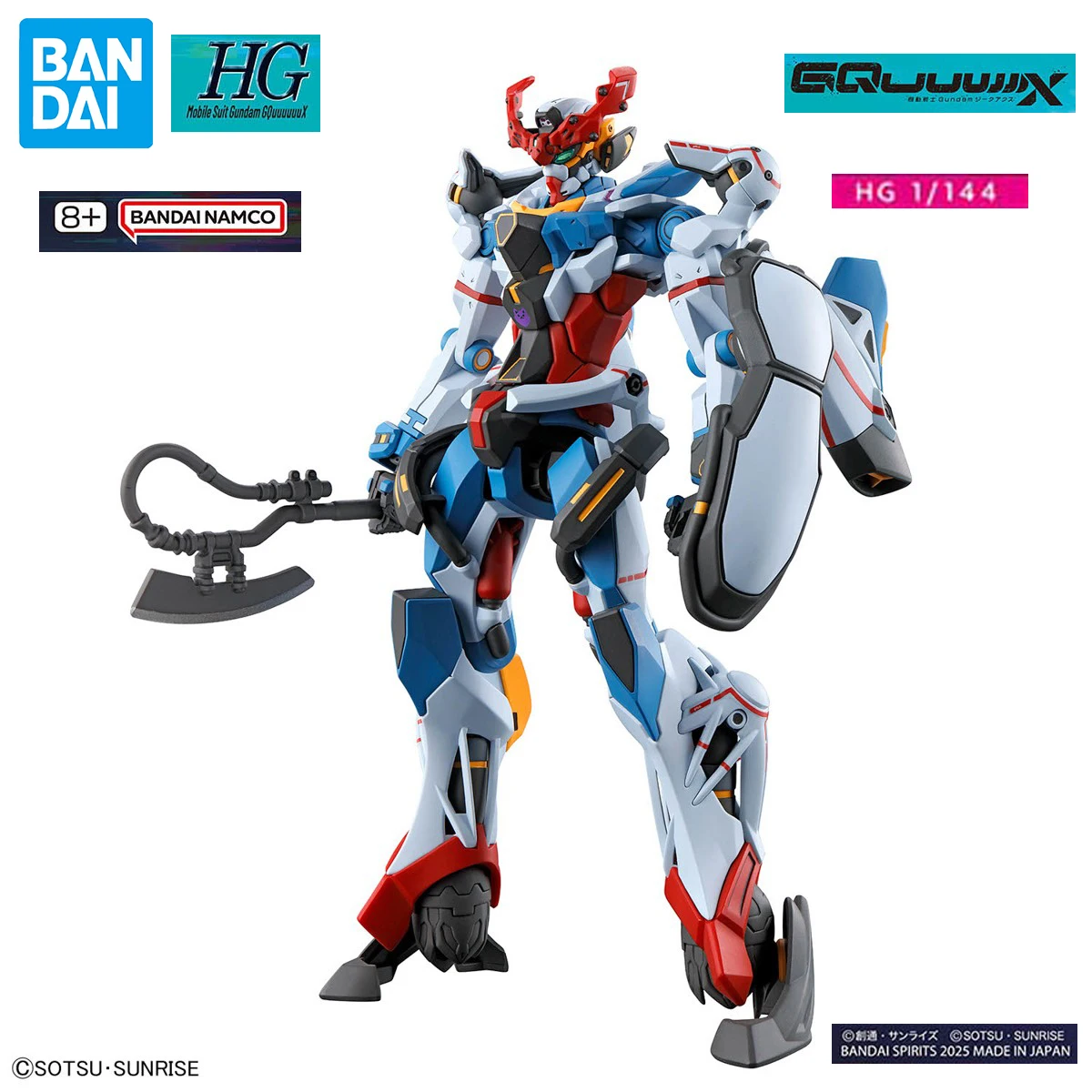 In Stock Original Bandai Model Kits HGGQ Kidou Senshi Gundam GQuuuuuuX GMS-Ω GQuuuuuuX Mobile Suit Gundam Gift Assembly Model
In Stock Original Bandai Model Kits HGGQ Kidou Senshi Gundam GQuuuuuuX GMS-Ω GQuuuuuuX Mobile Suit Gundam Gift Assembly Model