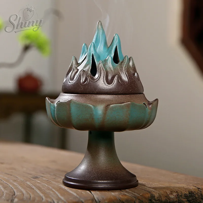 Boshan Stove Ceramic Incense Burner Household Aromatherapy Furnace Indoor Tea Ceremony Creative Ornament Sandalwood Stove
Boshan Stove Ceramic Incense Burner Household Aromatherapy Furnace Indoor Tea Ceremony Creative Ornament Sandalwood Stove