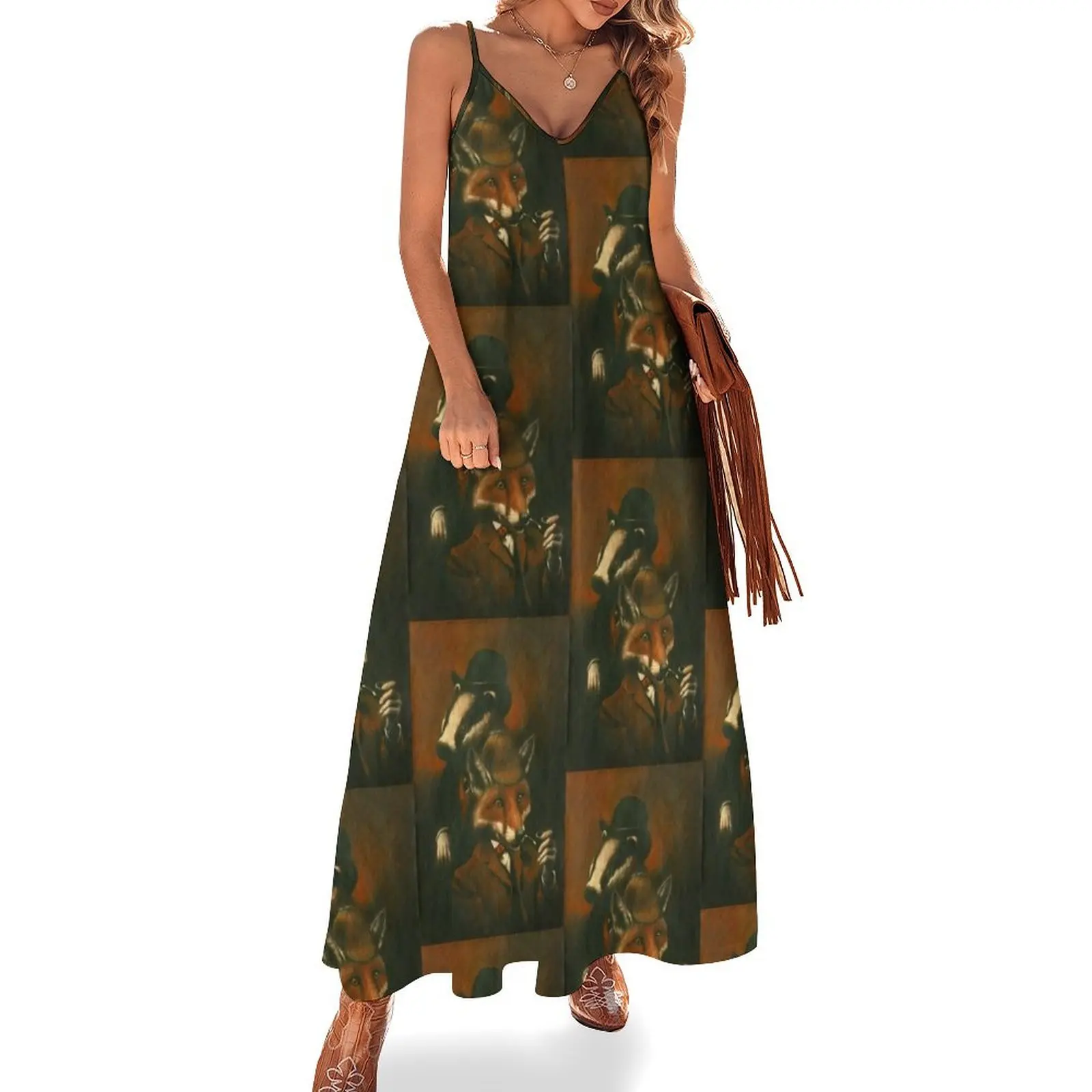 Fox And Badger Holmes And Watson Sleeveless Dress womens clothing summer woman dress 2025 evening dresses ladies
Fox And Badger Holmes And Watson Sleeveless Dress womens clothing summer woman dress 2025 evening dresses ladies