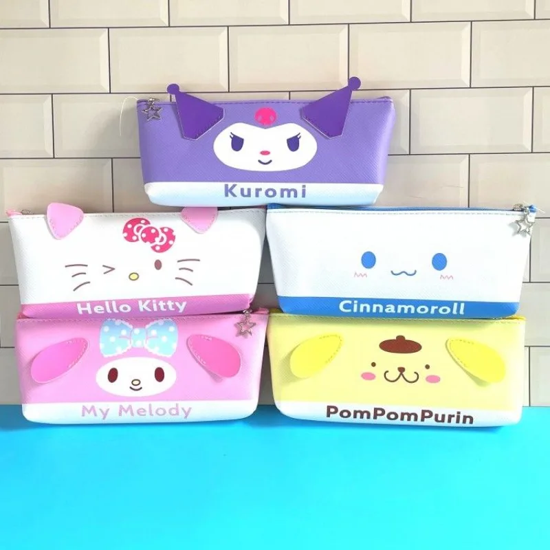 New Anime Peripheral Pencil Bag Hello Kitty Kuromi Melody Stationery Bag PU Waterproof Pencil Bag Student Pencil Stationery Gift
New Anime Peripheral Pencil Bag Hello Kitty Kuromi Melody Stationery Bag PU Waterproof Pencil Bag Student Pencil Stationery Gift