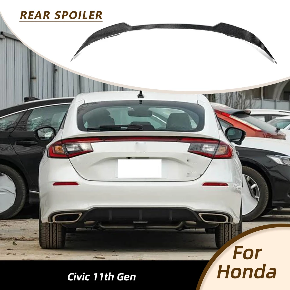Car Rear Trunk Spoiler Lip for Honda Civic 11th Gen Liftback 2022-2026 Car Rear Trunk Tail Racing Spoiler Wing Lip Carbon Fiber
Car Rear Trunk Spoiler Lip for Honda Civic 11th Gen Liftback 2022-2026 Car Rear Trunk Tail Racing Spoiler Wing Lip Carbon Fiber