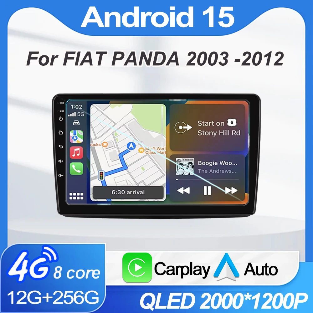 Android Car Radio For Fiat Panda 169 2003 2004 2005- 2012 Carplay Auto Navigation Stereo No 2din DVD Video Player QLED Screen
Android Car Radio For Fiat Panda 169 2003 2004 2005- 2012 Carplay Auto Navigation Stereo No 2din DVD Video Player QLED Screen