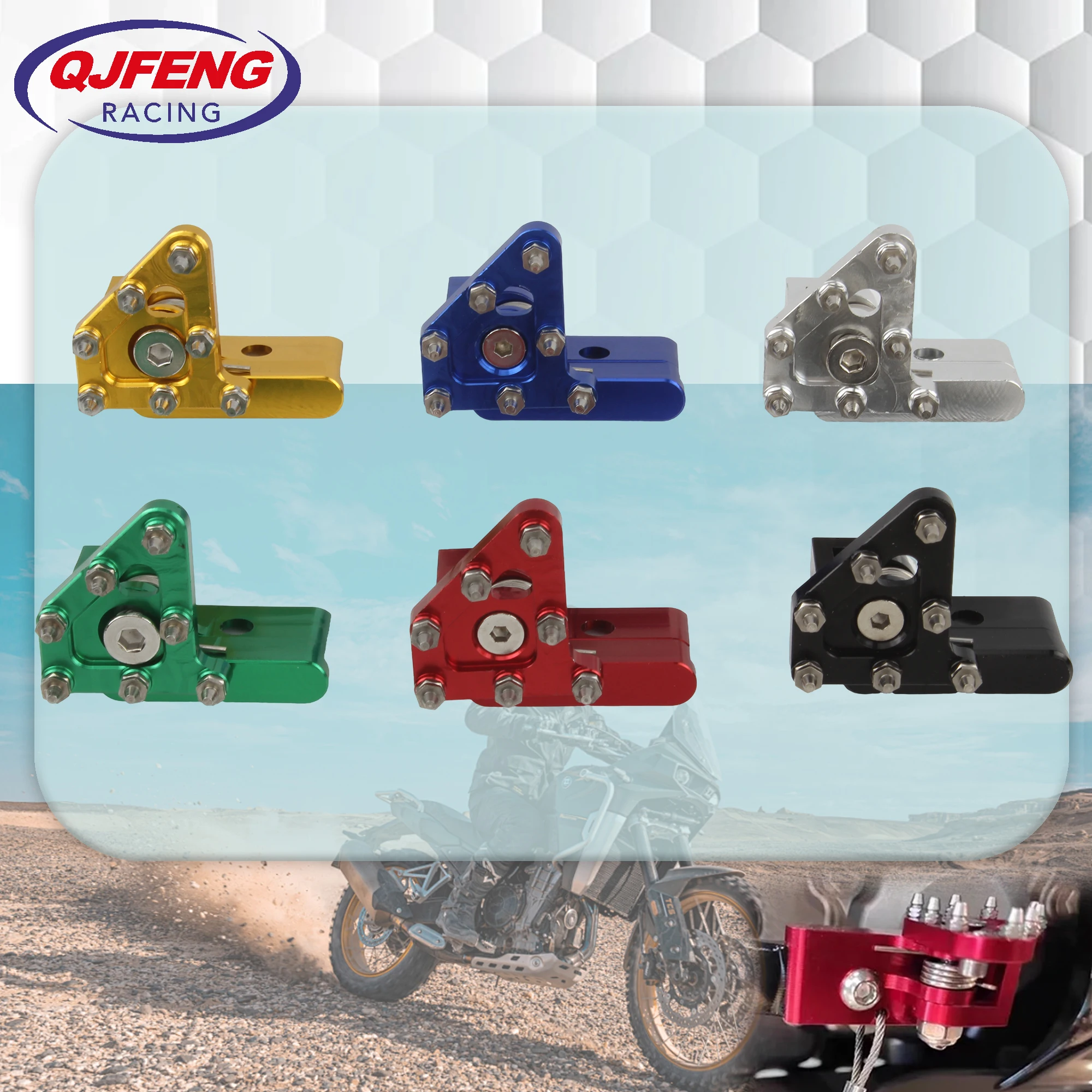 Rotatable Motorcycle Motocross Rear Brake Pedal Foot Lever Step Plate Tip For CRF/KLX/YZF Universal DirtBike Parts
Rotatable Motorcycle Motocross Rear Brake Pedal Foot Lever Step Plate Tip For CRF/KLX/YZF Universal DirtBike Parts