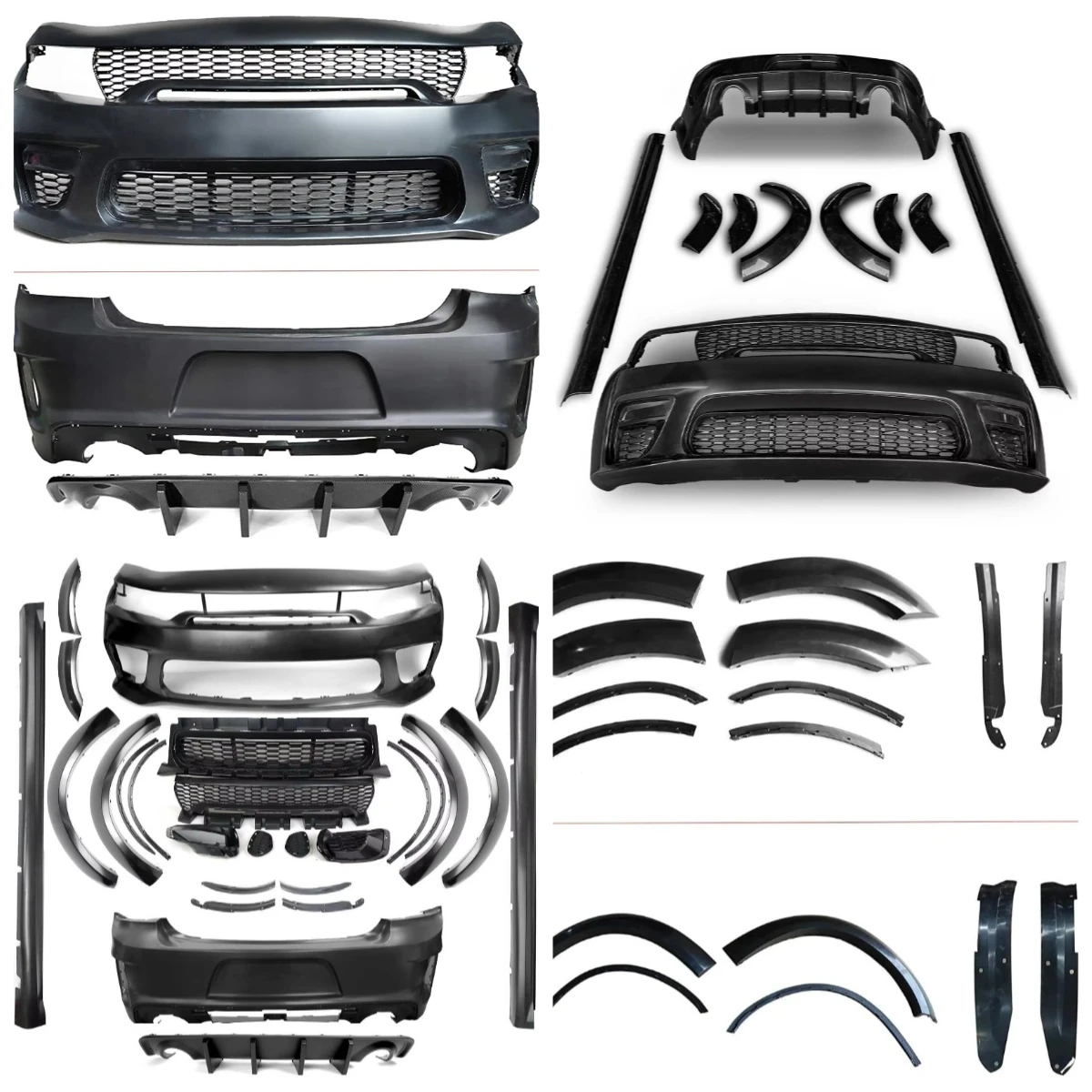 For Charger SRT Style Wide Body Kit for Charger 2015 2016 2017 2018 2019 2020 for Classic Auto Part
For Charger SRT Style Wide Body Kit for Charger 2015 2016 2017 2018 2019 2020 for Classic Auto Part