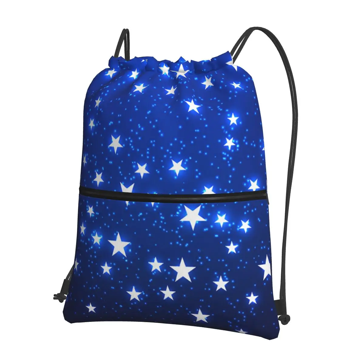 Navy Blue Sky And Stars Print Backpacks Casual Drawstring Bags Sports Bag Book Bags for Man Woman School
Navy Blue Sky And Stars Print Backpacks Casual Drawstring Bags Sports Bag Book Bags for Man Woman School