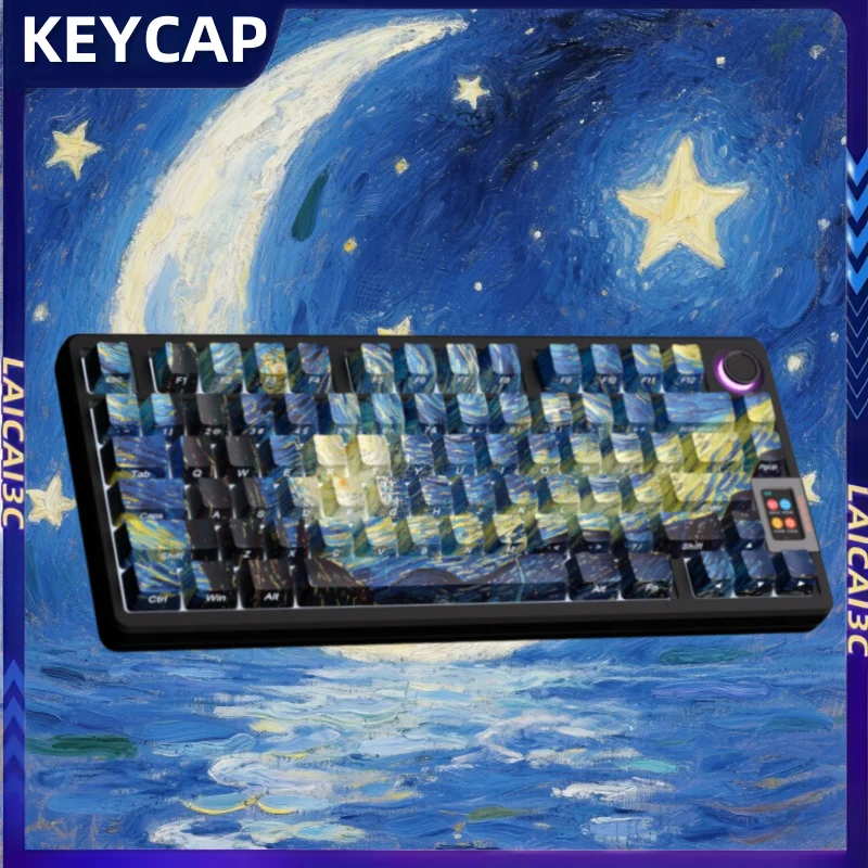 Creative Star Moon Keycaps Cherry Profile Side Engraved Transmit Light Mechanical Keyboard Accessories Gift Collectibles Keycaps
Creative Star Moon Keycaps Cherry Profile Side Engraved Transmit Light Mechanical Keyboard Accessories Gift Collectibles Keycaps