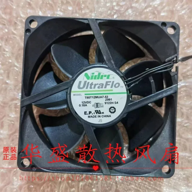 For T80T12MUA7-53 Z991 8025 12V 0.18A EMP-260/270/280 Cooling Fan 80x80x25mm
For T80T12MUA7-53 Z991 8025 12V 0.18A EMP-260/270/280 Cooling Fan 80x80x25mm