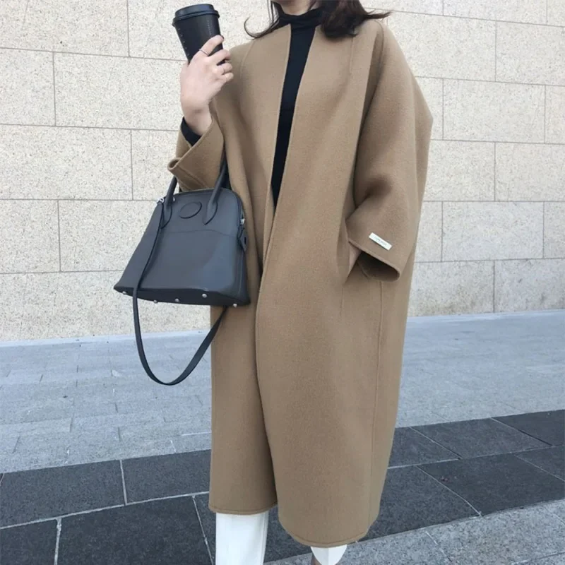 2026 Autumn Winter Women Long Sleeve Coats Loose Warm Jackets Female Elegant Streetwear Solid Color Ladies Casual Long Outerwear
2026 Autumn Winter Women Long Sleeve Coats Loose Warm Jackets Female Elegant Streetwear Solid Color Ladies Casual Long Outerwear
