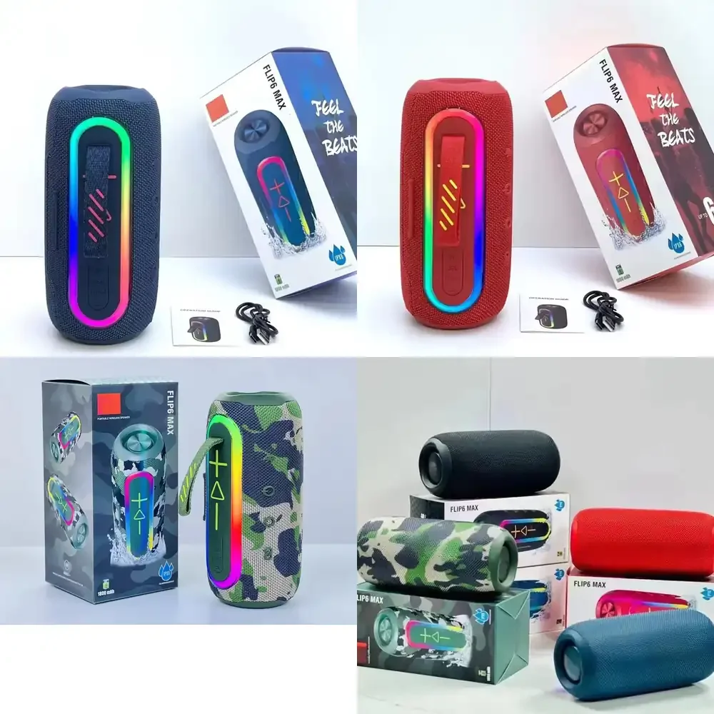 Wireless Speaker for Portable Flip6 Max Outdoor Stereo Bass Music Track Speaker 15W Multi-Function Mobile Phone Speaker Hot
Wireless Speaker for Portable Flip6 Max Outdoor Stereo Bass Music Track Speaker 15W Multi-Function Mobile Phone Speaker Hot