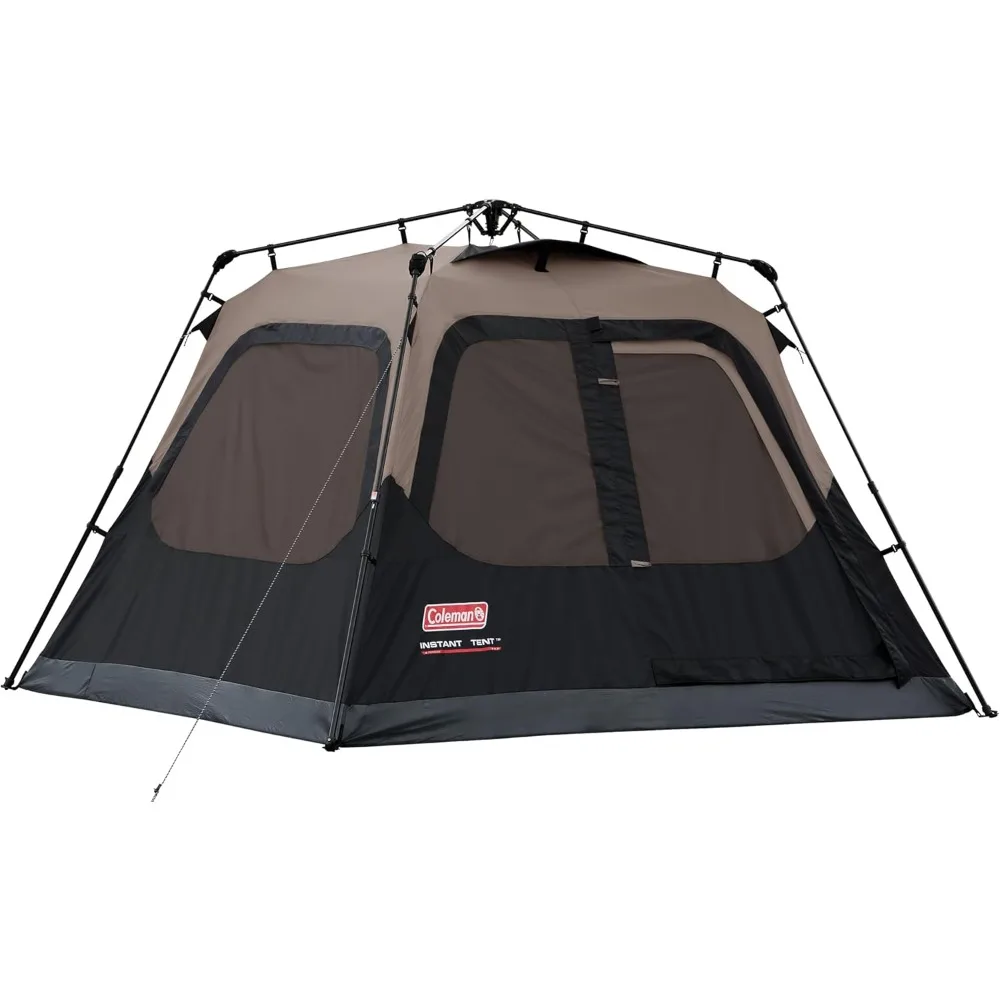 Camping Tent with Instant Setup, 4/6/8/10 Person Weatherproof Tent with WeatherTec Technology, Double-Thick Fabric
Camping Tent with Instant Setup, 4/6/8/10 Person Weatherproof Tent with WeatherTec Technology, Double-Thick Fabric