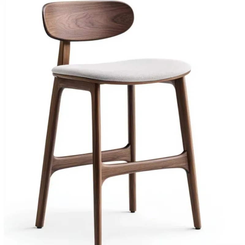 Nordic Custom Modern High Back Kitchen Counter Stools Kitchen Chair Oak Wood bar Stool Wooden bar Stool with Footrest
Nordic Custom Modern High Back Kitchen Counter Stools Kitchen Chair Oak Wood bar Stool Wooden bar Stool with Footrest