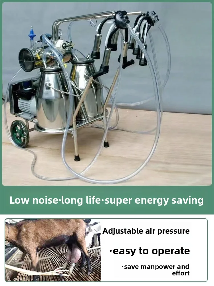 Portable Electric Milking Machine with Vacuum Pulse – Adjustable Suction for Cow, Goat & Sheep, Home & Farm Use
Portable Electric Milking Machine with Vacuum Pulse – Adjustable Suction for Cow, Goat & Sheep, Home & Farm Use