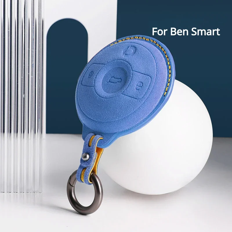 For Mercedes Benz SMART Fortwo 1 BRABUS 1 Barbos SMART Suede Remote Car Key Case Shell Keychain for Benz Smart Elf Key
For Mercedes Benz SMART Fortwo 1 BRABUS 1 Barbos SMART Suede Remote Car Key Case Shell Keychain for Benz Smart Elf Key