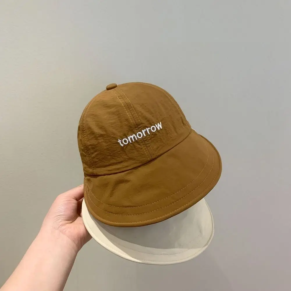 Wide Brim Baby Bucket Hat Fashion Cotton Letter Embroidery Peaked Cap Adjustable Baseball Cap Baby
Wide Brim Baby Bucket Hat Fashion Cotton Letter Embroidery Peaked Cap Adjustable Baseball Cap Baby