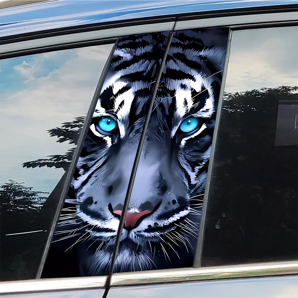 White Tiger Car Stickers Waterproof DIY Auto B-pillar Protective Decoration Cover Scratches Universal Vehicle Decals Accessories
White Tiger Car Stickers Waterproof DIY Auto B-pillar Protective Decoration Cover Scratches Universal Vehicle Decals Accessories