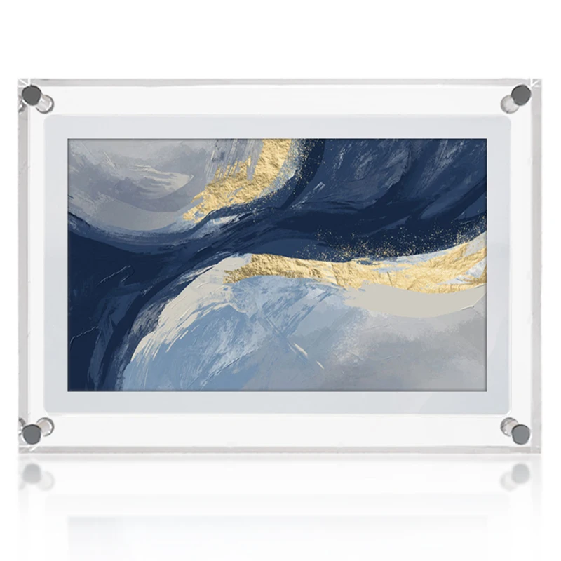 10.1 inch acrylic digital frame non-fungible token nft art battery photo display built-in memory usb type c Framemory
10.1 inch acrylic digital frame non-fungible token nft art battery photo display built-in memory usb type c Framemory