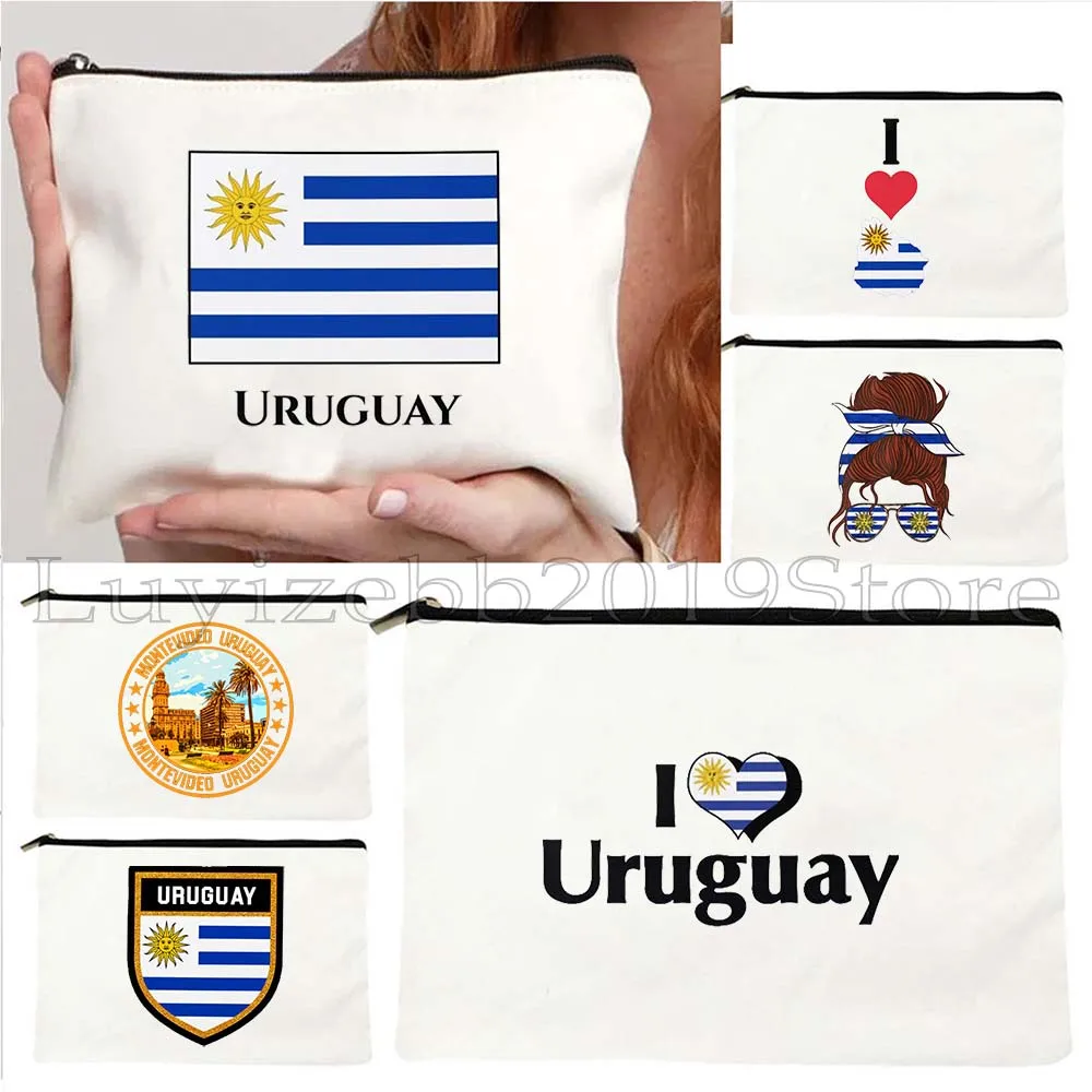 Montevideo Mosaic Uruguay Heart Uruguayan Girl Flag Map Sol de Mayo Gifts Canvas Cosmetic Makeup Toilet Bag Pencil Case Pouch
Montevideo Mosaic Uruguay Heart Uruguayan Girl Flag Map Sol de Mayo Gifts Canvas Cosmetic Makeup Toilet Bag Pencil Case Pouch