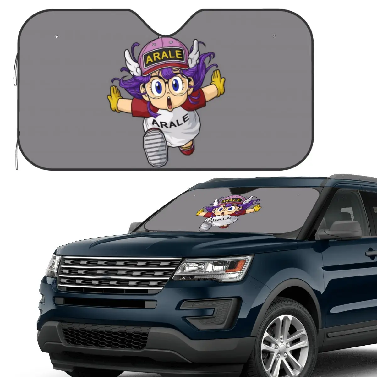 Arale Unchi-kun Sunshade Windscreen Car Front Windshield Window Sun Visor Accessories Covers
Arale Unchi-kun Sunshade Windscreen Car Front Windshield Window Sun Visor Accessories Covers