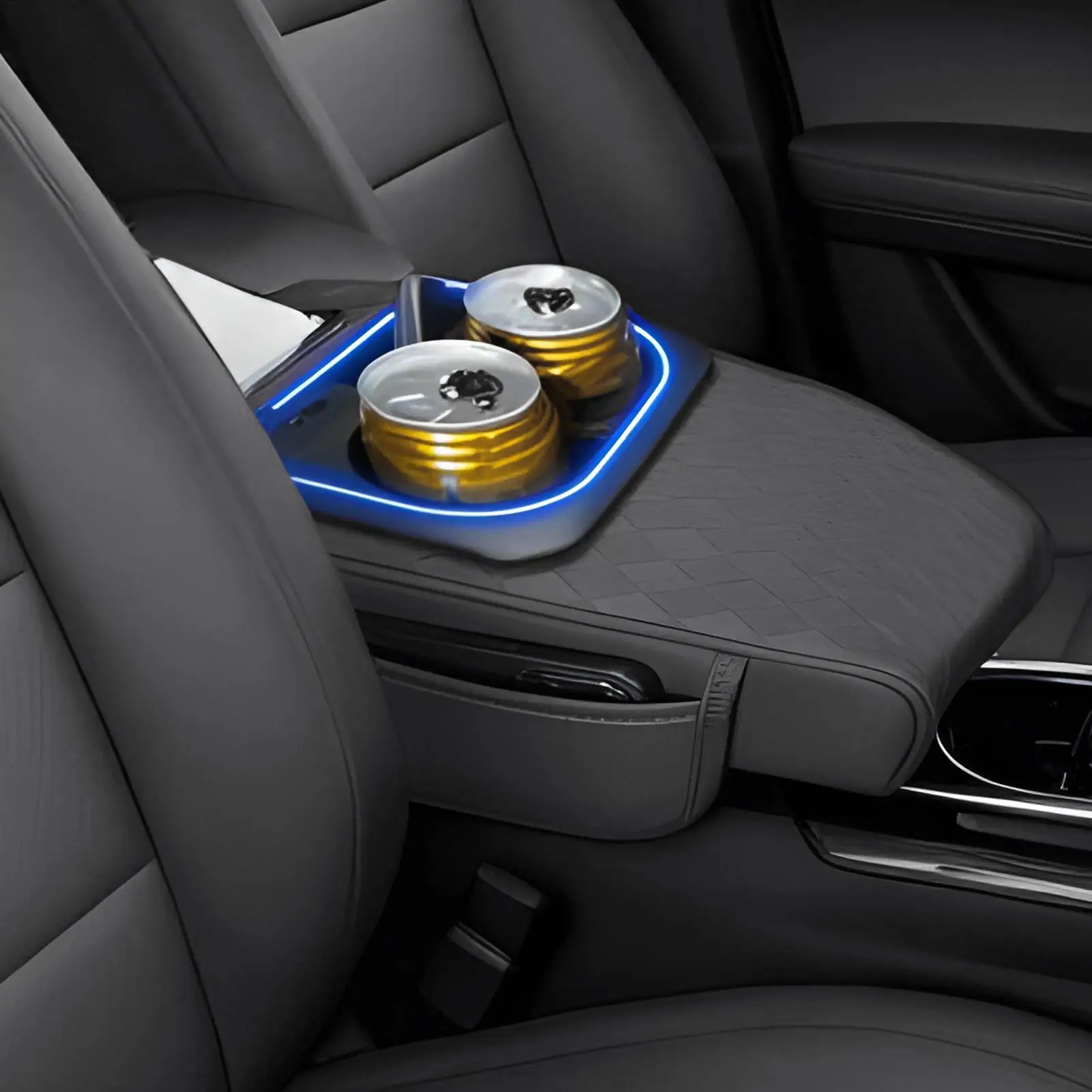 Car Center Console Organizer With Cup & Tissue Holder Multi-function Armrest Heightening Cushion Auto LED Arm Rest Pad
Car Center Console Organizer With Cup & Tissue Holder Multi-function Armrest Heightening Cushion Auto LED Arm Rest Pad