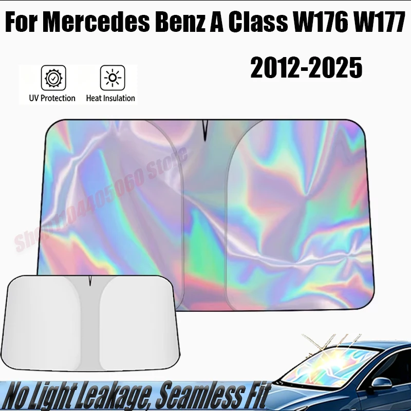 For Mercedes Benz A Class W176 W177 2012-2025 Car Sun Visor Auto Front Windshield Sunshade Heat Insulation Summer Accessories
For Mercedes Benz A Class W176 W177 2012-2025 Car Sun Visor Auto Front Windshield Sunshade Heat Insulation Summer Accessories
