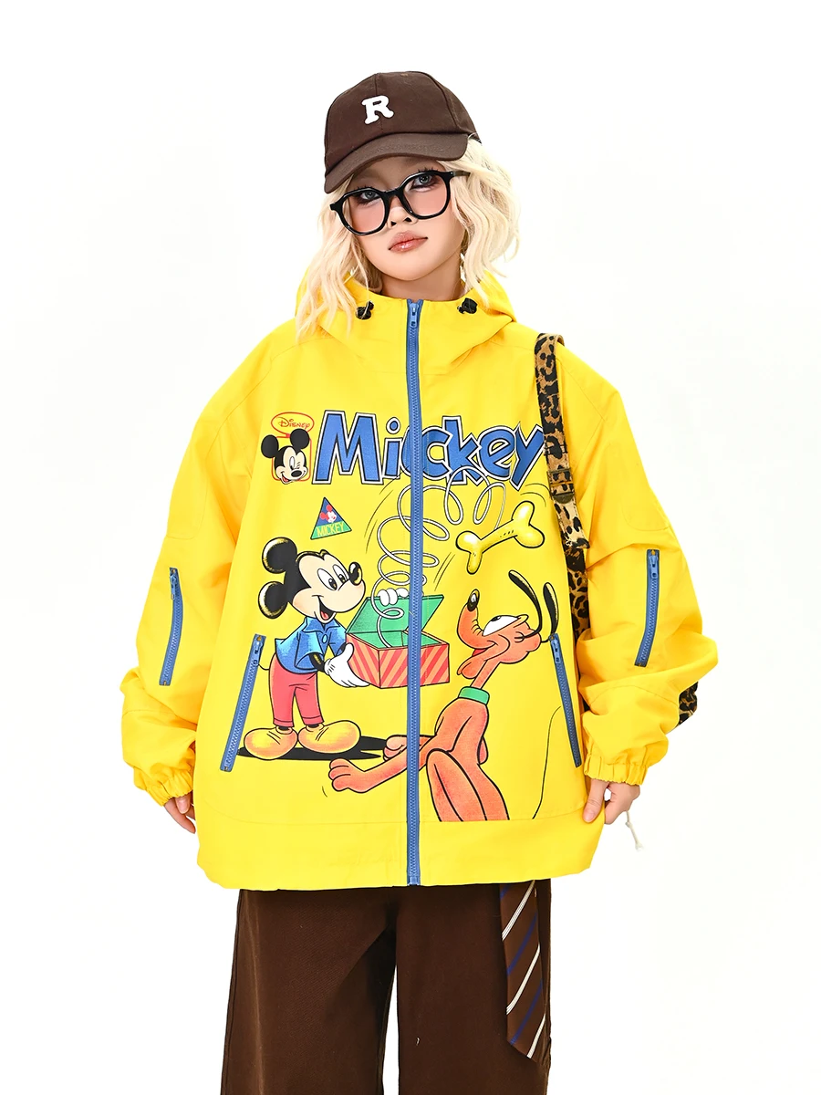 Cartoon Print Hooded Jaet Women's Loose Casual Vintage Outerwear Spring 2026 Faionable Youth Fem Long Sve Coat
Cartoon Print Hooded Jaet Women's Loose Casual Vintage Outerwear Spring 2026 Faionable Youth Fem Long Sve Coat