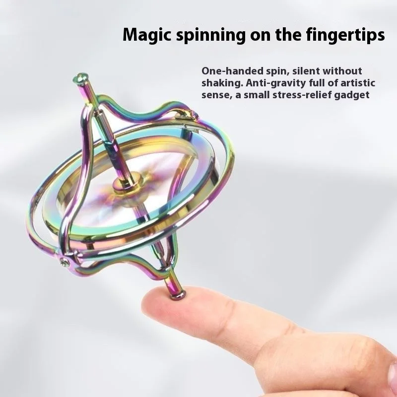 Metal gyroscope balanced finger gyroscope anti gravity color metal gyroscope adult and children's stress reducing rotating toy
Metal gyroscope balanced finger gyroscope anti gravity color metal gyroscope adult and children's stress reducing rotating toy