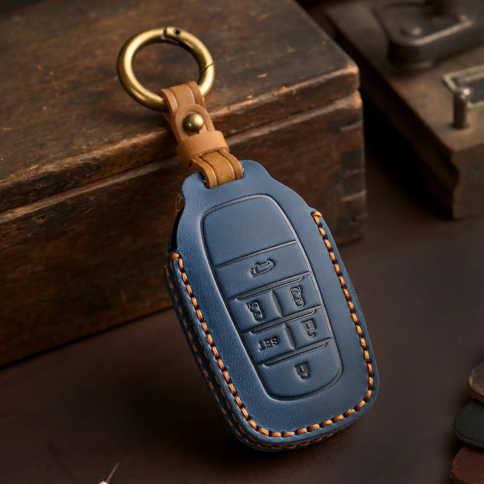 Car Key Case Genuine Leather Cover for Toyota Alphard Vellfire Sienna Senna Keyring Holder Shell Accessories
Car Key Case Genuine Leather Cover for Toyota Alphard Vellfire Sienna Senna Keyring Holder Shell Accessories