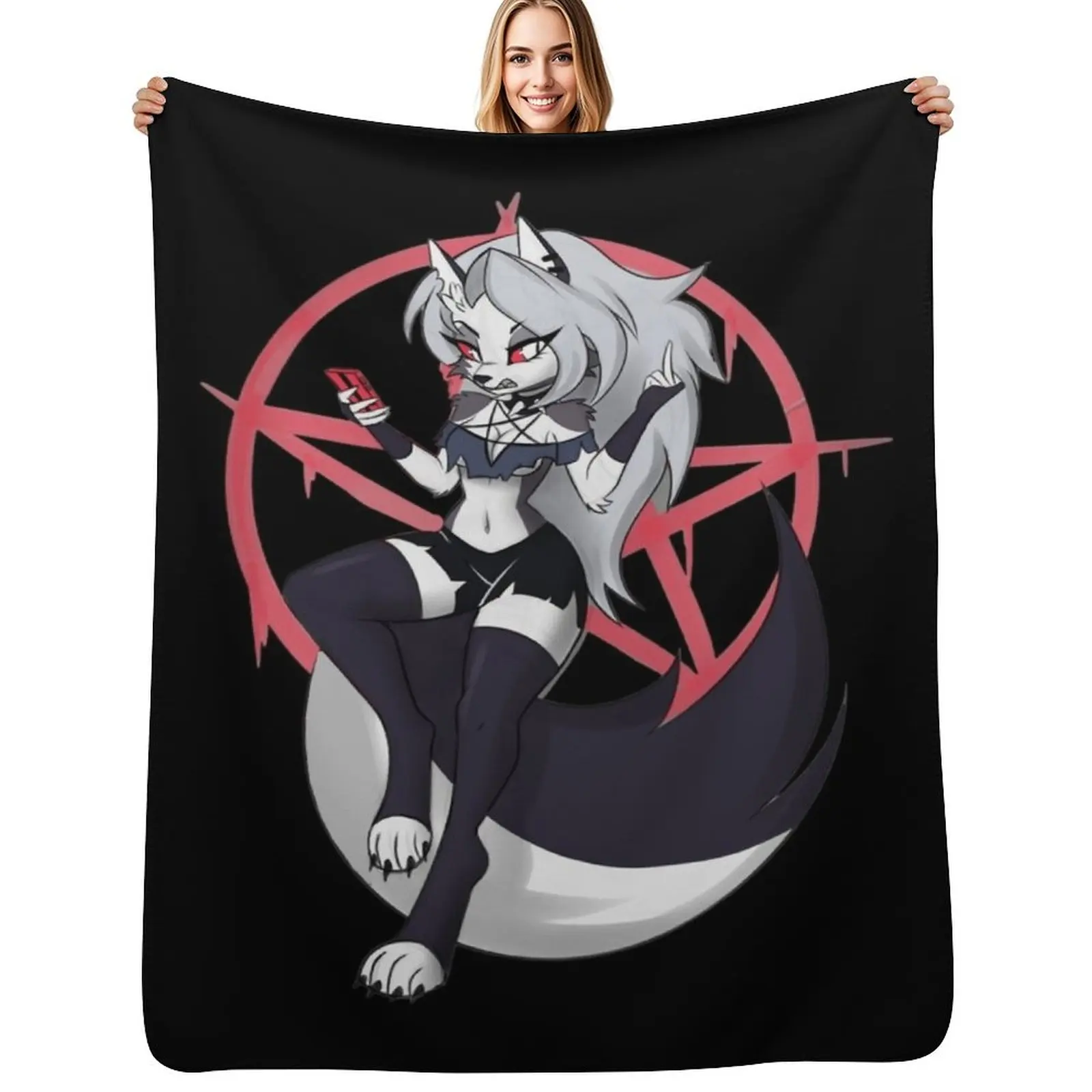 Helluva Boss - Loona Throw Blanket Soft Solid Color Blanket for Couch Bed
Helluva Boss - Loona Throw Blanket Soft Solid Color Blanket for Couch Bed