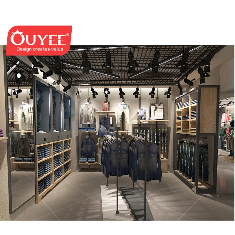 Customized-High End Customized Store clothes shop decoration menswear store interior design luxury modern clothing store furnitu
Customized-High End Customized Store clothes shop decoration menswear store interior design luxury modern clothing store furnitu