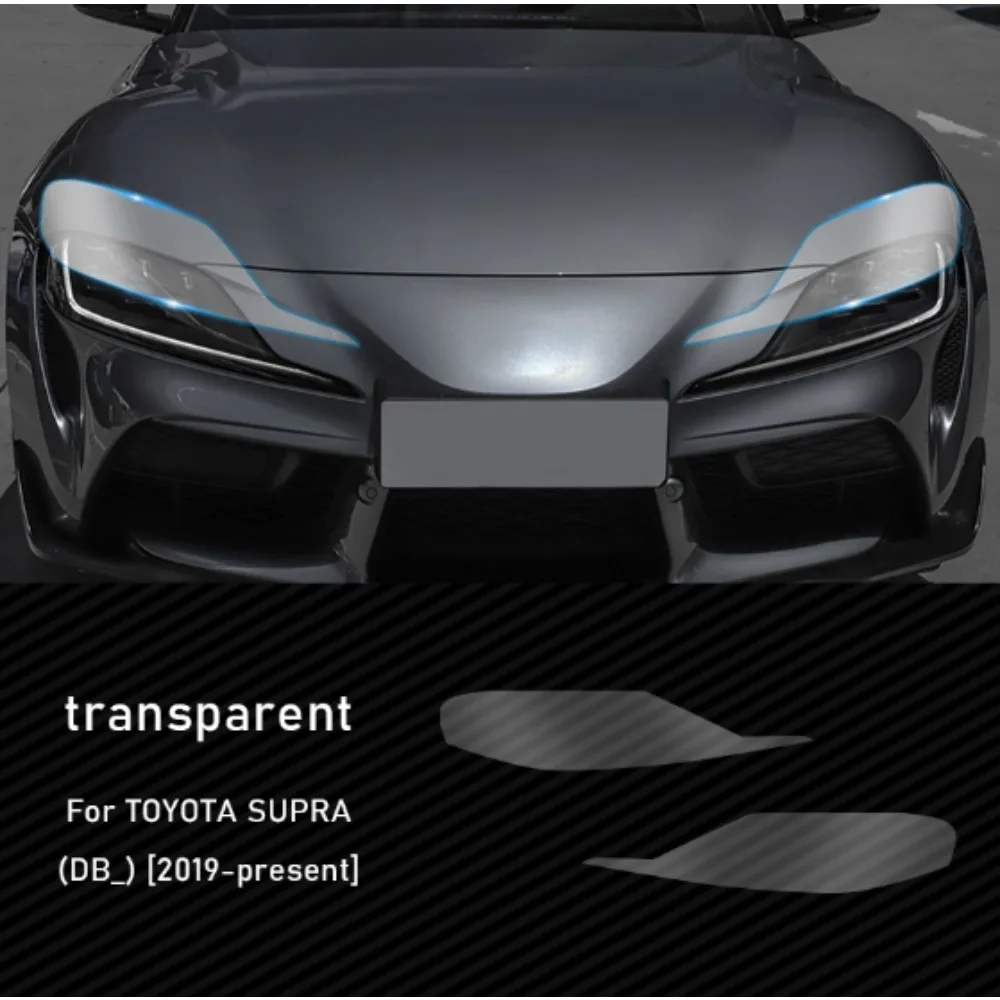 TPU Car Headlight Protective Film For Toyota Supra 2019-2025 PPF Transport & Smoke Anti-Scratch Auto External Accessories
TPU Car Headlight Protective Film For Toyota Supra 2019-2025 PPF Transport & Smoke Anti-Scratch Auto External Accessories