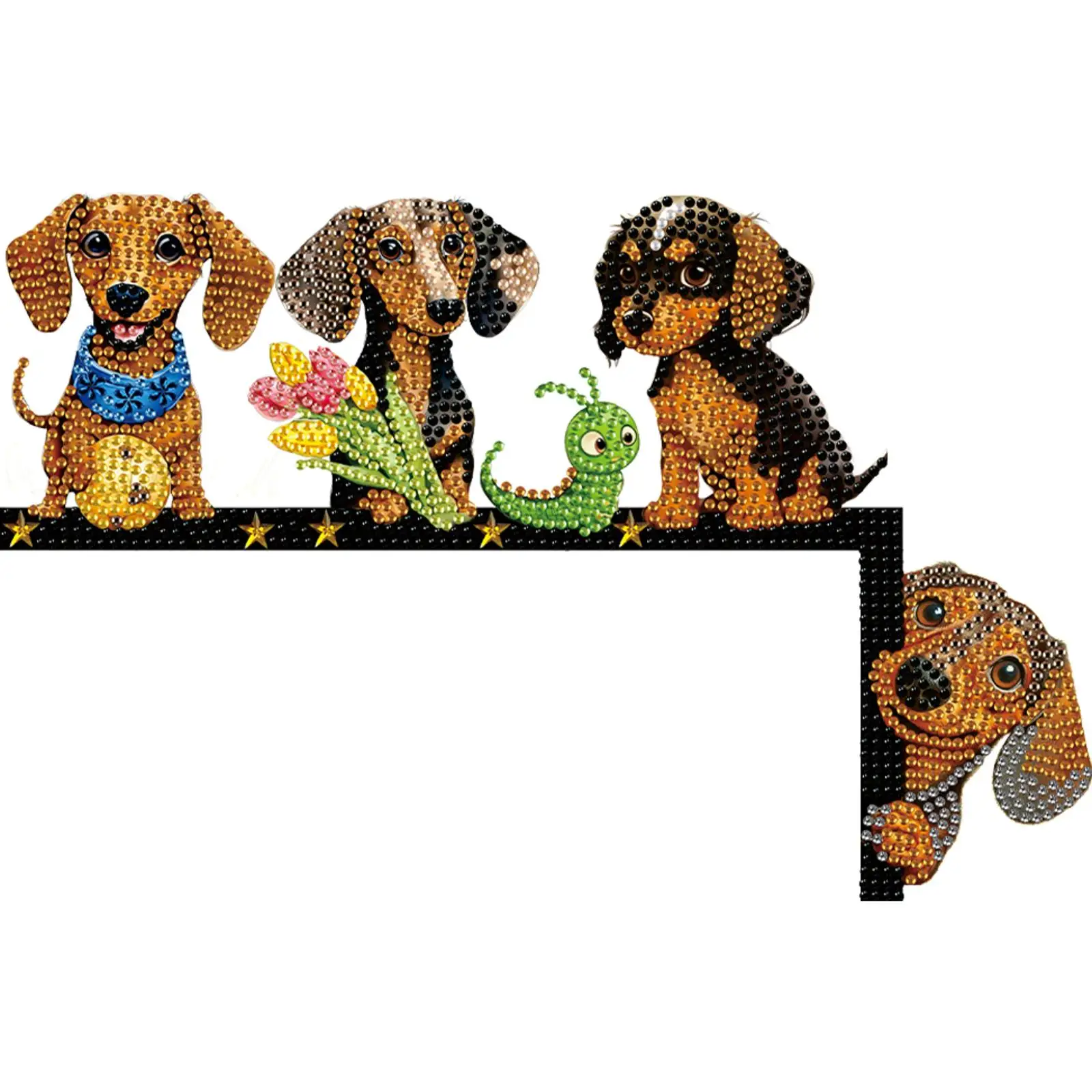 Dachshund Diamond Painting Door Corner Sign Puppy Rhinestone Door Frame Decor Diamond Art Door Right Angle Sign for Home Decor
Dachshund Diamond Painting Door Corner Sign Puppy Rhinestone Door Frame Decor Diamond Art Door Right Angle Sign for Home Decor