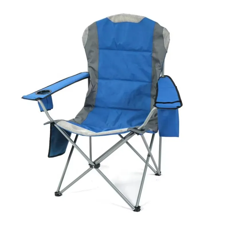 YTYIN Foldable Padded Camping Chair With Fully Cushioned Seat Ice Cooler Bag & Cup Holder Side Pocket For Beach & Park Use
YTYIN Foldable Padded Camping Chair With Fully Cushioned Seat Ice Cooler Bag & Cup Holder Side Pocket For Beach & Park Use