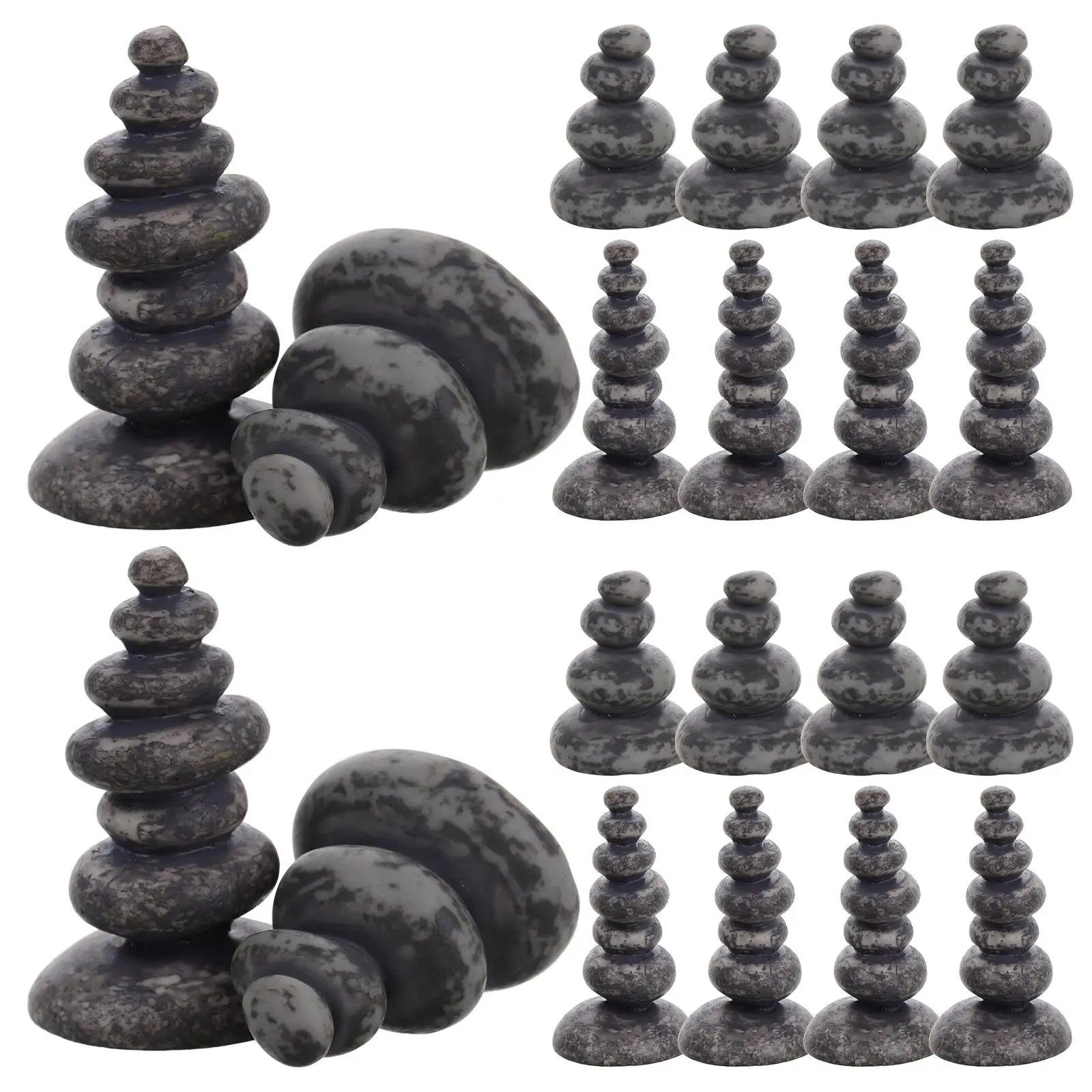 20 Pcs Rockery Japanese Garden Decor Light Grey Resin Statues Zen Accessories Fish Tank Sand Toys Stacking Rocks
20 Pcs Rockery Japanese Garden Decor Light Grey Resin Statues Zen Accessories Fish Tank Sand Toys Stacking Rocks