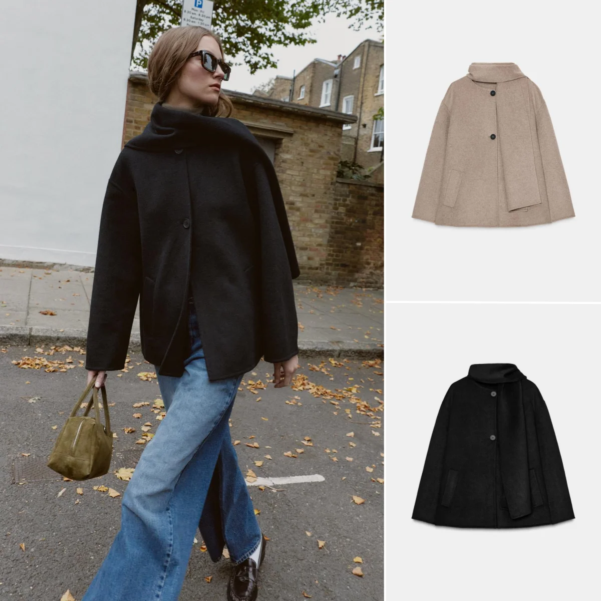 Autumn Winter New Arrival Women's Lazy Sle round Ne Long Sve Scarf ort Coat Jaet 638275 Polyester Fiber 00%
Autumn Winter New Arrival Women's Lazy Sle round Ne Long Sve Scarf ort Coat Jaet 638275 Polyester Fiber 00%