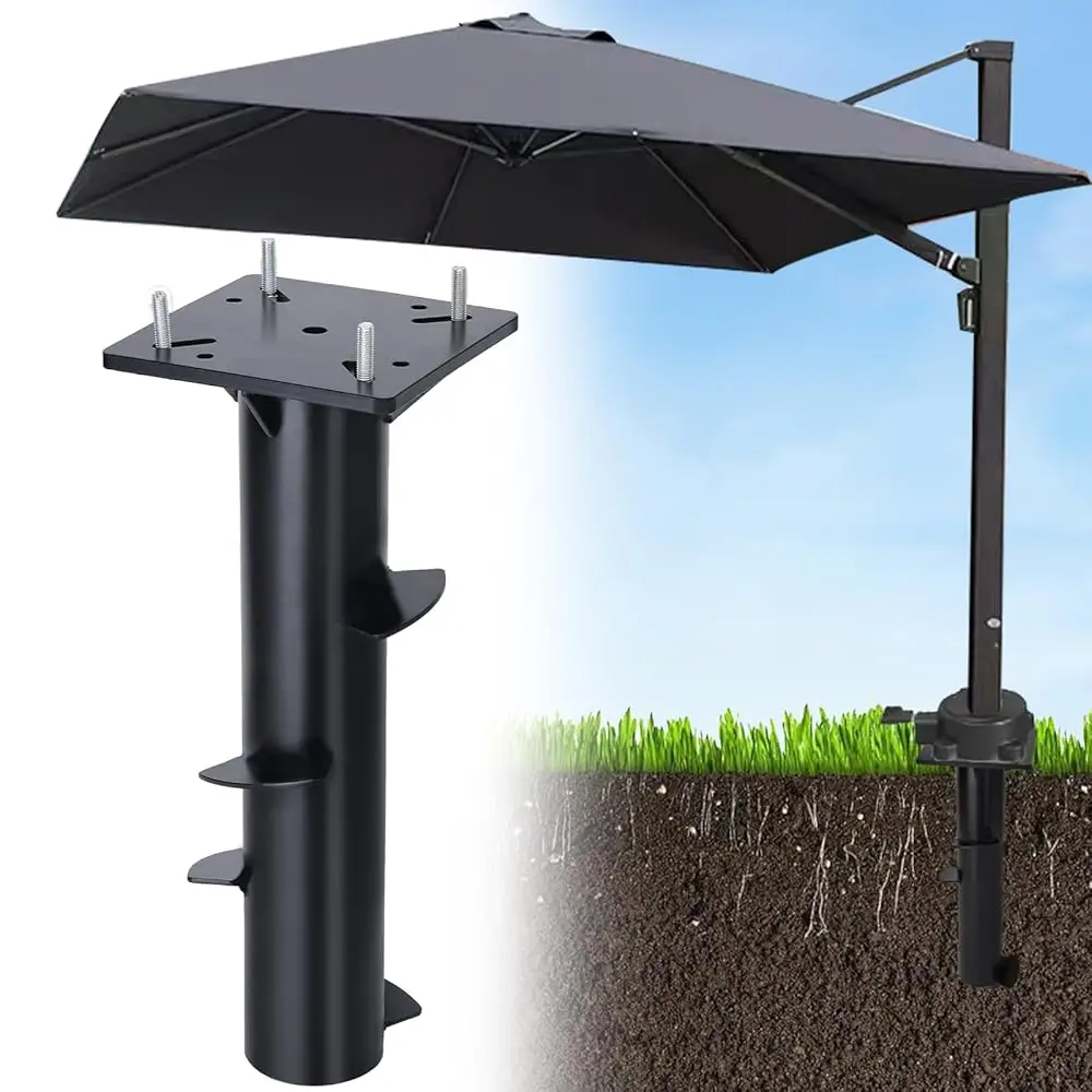 In-Ground Umbrella Base/ Inground Umbrella Stand/ Rustproof Steel Umbrella Holder/ Upright Outdoor Umbrella Holder For Offset
In-Ground Umbrella Base/ Inground Umbrella Stand/ Rustproof Steel Umbrella Holder/ Upright Outdoor Umbrella Holder For Offset