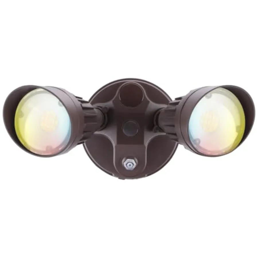 3CCT Dusk to Dawn LED Security Lights, Adjustable Dual-Head Flood Light Outdoor with Photocell, 3000K/4000K/5000K Selectable, 2
3CCT Dusk to Dawn LED Security Lights, Adjustable Dual-Head Flood Light Outdoor with Photocell, 3000K/4000K/5000K Selectable, 2