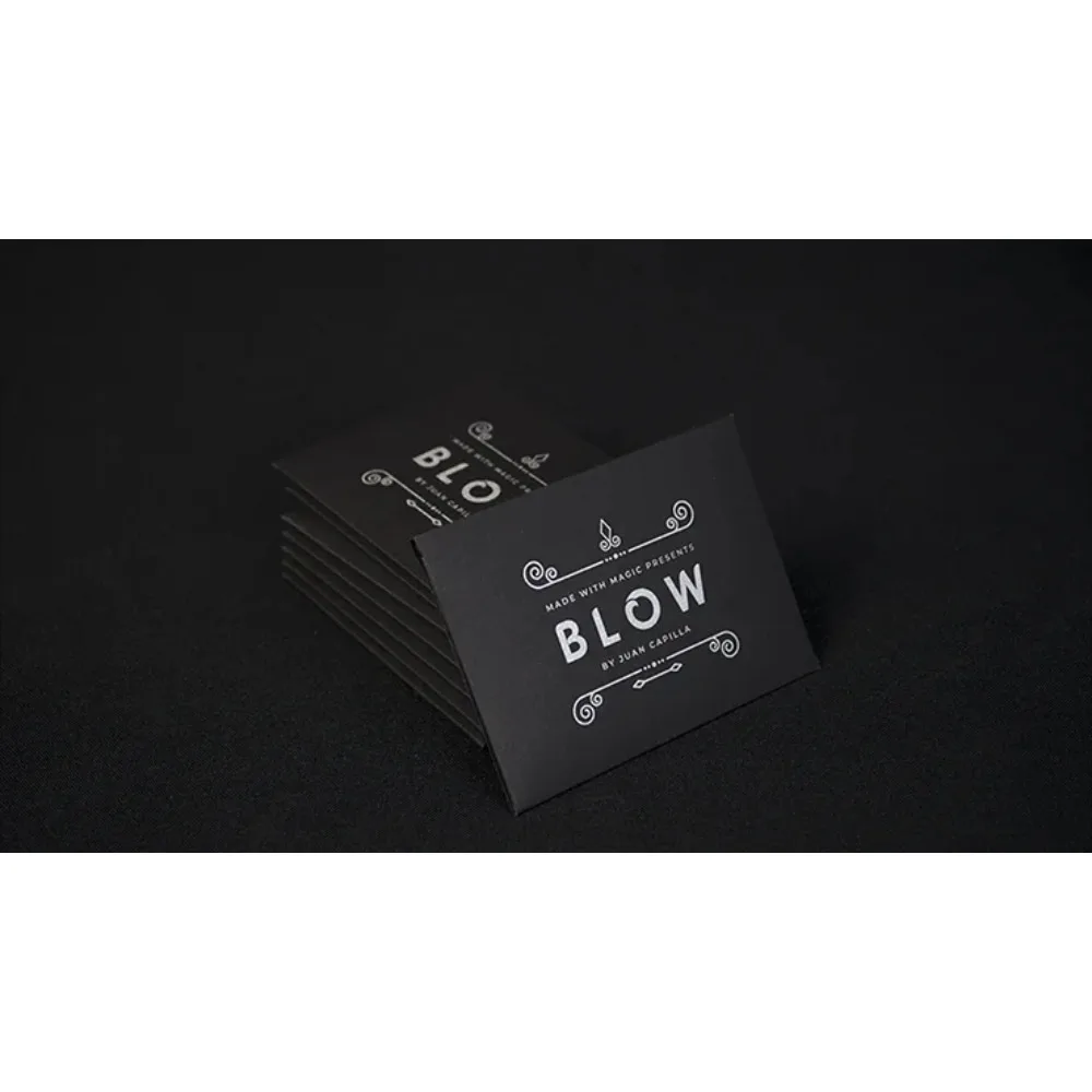 Made with Magic Presents BLOW By Juan Capilla Card Magic Tricks Illusions Close up Magic Gimmick Prop
Made with Magic Presents BLOW By Juan Capilla Card Magic Tricks Illusions Close up Magic Gimmick Prop