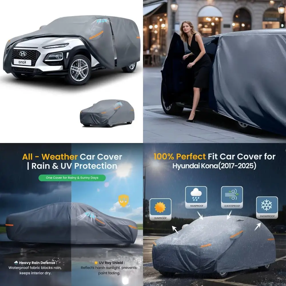 Breathable Waterproof Car Cover with Premium Cotton Liner and Zipper, Upgraded for 2017-2026 Models, Suitable for SUVs with Long
Breathable Waterproof Car Cover with Premium Cotton Liner and Zipper, Upgraded for 2017-2026 Models, Suitable for SUVs with Long