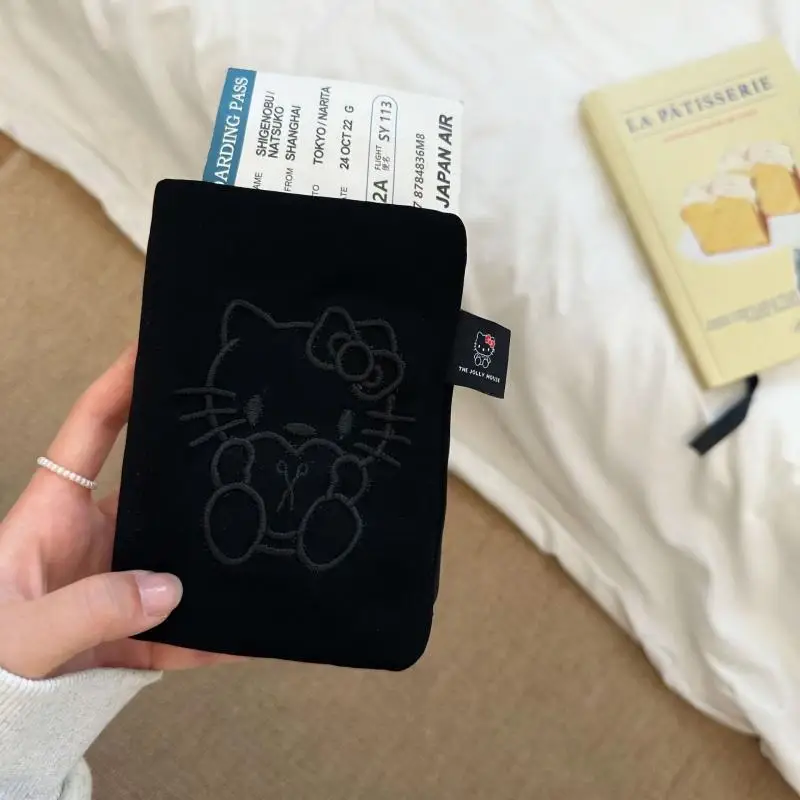 Sanrio Hello Kitty Vintage Black Passport Clip Cartoon Japanese Kawaii Portable Bank Card Storage Clip Birthday Decoration Gifts
Sanrio Hello Kitty Vintage Black Passport Clip Cartoon Japanese Kawaii Portable Bank Card Storage Clip Birthday Decoration Gifts