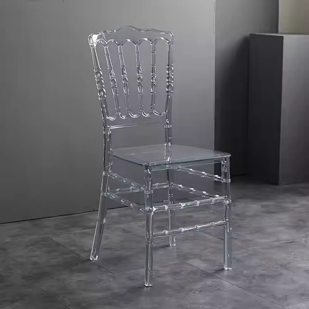 Modern Wedding Banquet Chair Transparent Crystal Chair Outdoor Garden Hotel Plastic Chair Acrylic Z Dining Chairs
Modern Wedding Banquet Chair Transparent Crystal Chair Outdoor Garden Hotel Plastic Chair Acrylic Z Dining Chairs