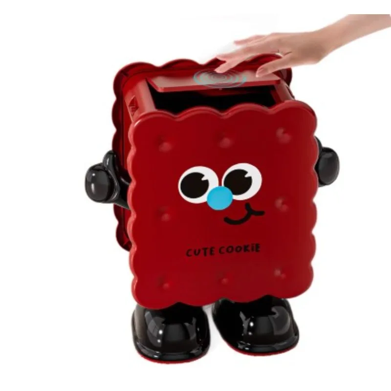 Biscuits decorated trash can living room with wheels standing feet creative modeling
Biscuits decorated trash can living room with wheels standing feet creative modeling