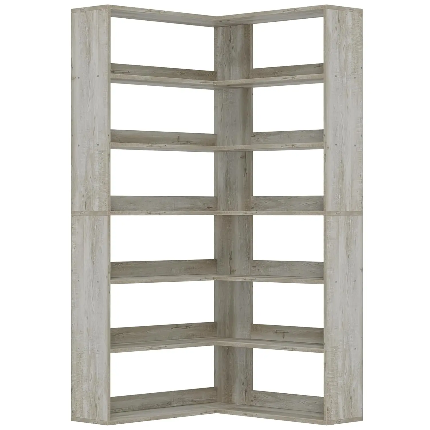 6 Tier Corner Etagere Bookcase with Baffles Industrial Large Storage Display Shelf for Living Room Home Office, Custom
6 Tier Corner Etagere Bookcase with Baffles Industrial Large Storage Display Shelf for Living Room Home Office, Custom