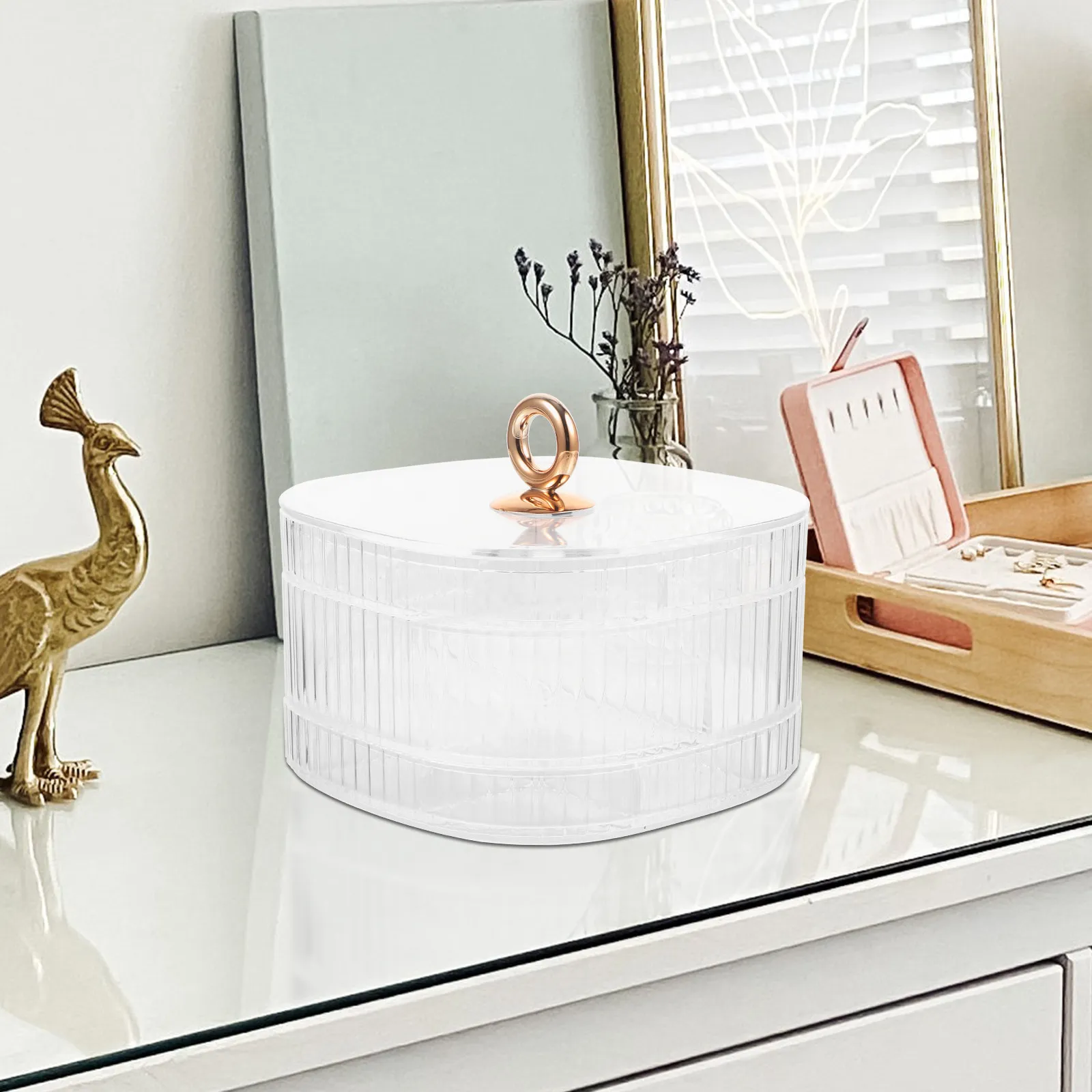 Clear 3-Layer Stackable Jewelry Storage Box Organizer Large Capacity 32 Compartments Ring Pull Design Transparent Jewelry Holder
Clear 3-Layer Stackable Jewelry Storage Box Organizer Large Capacity 32 Compartments Ring Pull Design Transparent Jewelry Holder