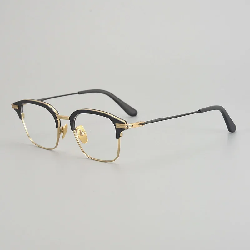 Pure Titanium Men's Prescription Eyeglasses Frame DTX142 Square Myopia Optical Spectacles Eyewear Man Glasses Frames Women
Pure Titanium Men's Prescription Eyeglasses Frame DTX142 Square Myopia Optical Spectacles Eyewear Man Glasses Frames Women