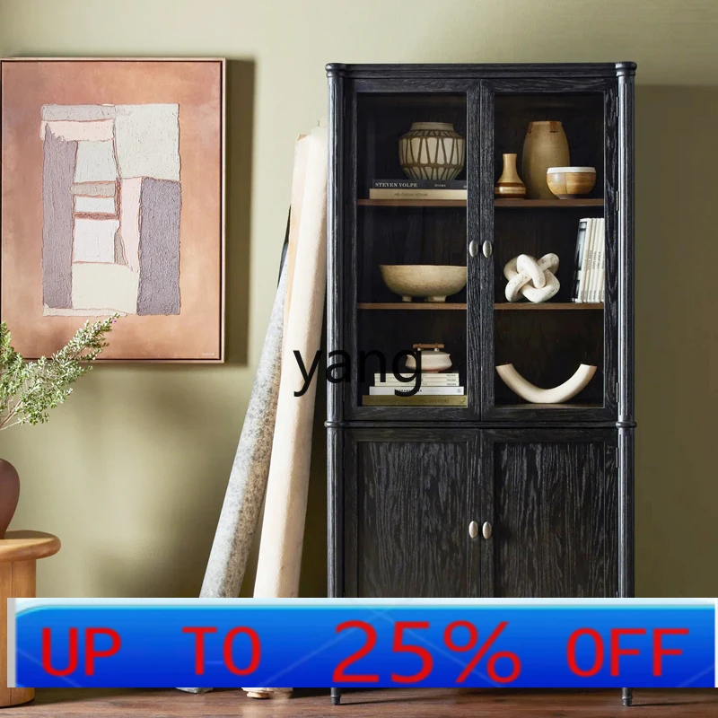 LMM Vintage Glass Door Wine Cabinet Storage Cabinet Nordic Sideboard
LMM Vintage Glass Door Wine Cabinet Storage Cabinet Nordic Sideboard